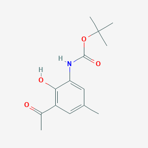 3-N-Boc-amino-2-hydroxy-5-methyl acetophenone