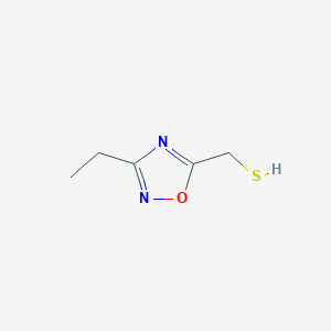 (3-Ethyl-1,2,4-oxadiazol-5-yl)methanethiol