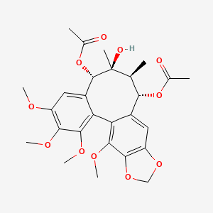 molecular formula C27H32O11 B13080410 KadsuralignanB 