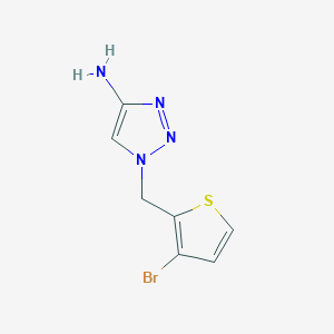 1-[(3-Bromothiophen-2-yl)methyl]-1H-1,2,3-triazol-4-amine