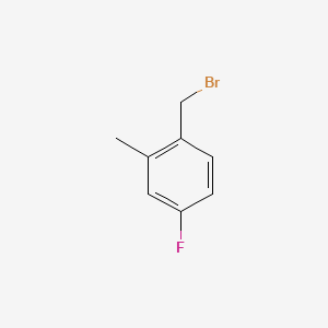 1-(Bromomethyl)-4-fluoro-2-methylbenzene