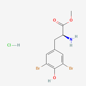 (S)-Methyl 2-amino-3-(3,5-dibromo-4-hydroxyphenyl)propanoate hydrochloride