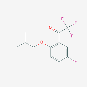 2,2,2-Trifluoro-1-(5-fluoro-2-isobutoxyphenyl)ethanone