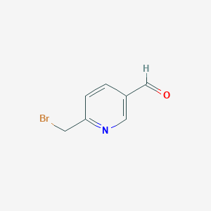 6-Bromomethyl-3-pyridinecarboxaldehyde