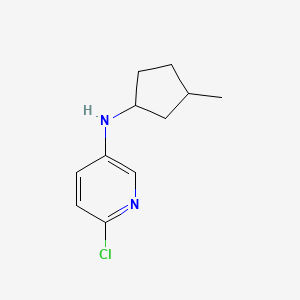 6-chloro-N-(3-methylcyclopentyl)pyridin-3-amine