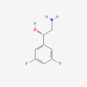 (1S)-2-amino-1-(3,5-difluorophenyl)ethan-1-ol