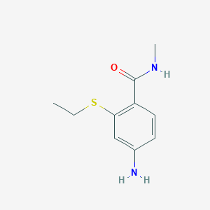 4-amino-2-(ethylthio)-N-methylbenzamide