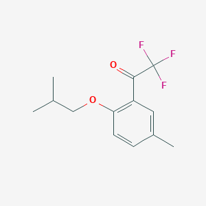 2,2,2-Trifluoro-1-(2-isobutoxy-5-methylphenyl)ethanone