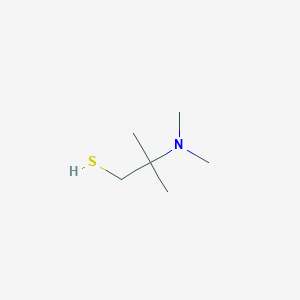 2-(Dimethylamino)-2-methylpropane-1-thiol