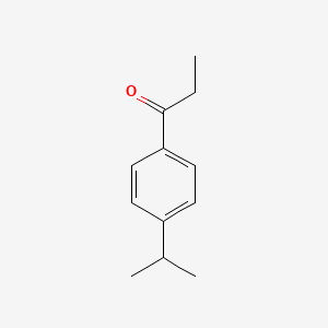 molecular formula C12H16O B1308067 1-(4-Isopropylphenyl)propan-1-one CAS No. 27465-52-7