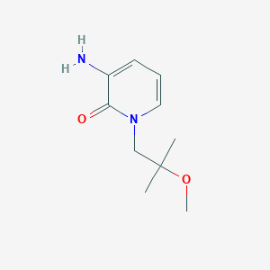 3-Amino-1-(2-methoxy-2-methylpropyl)-1,2-dihydropyridin-2-one