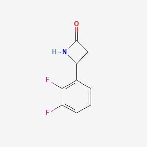 4-(2,3-Difluorophenyl)azetidin-2-one