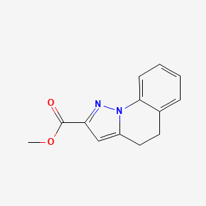 Methyl 4,5-dihydropyrazolo[1,5-a]quinoline-2-carboxylate