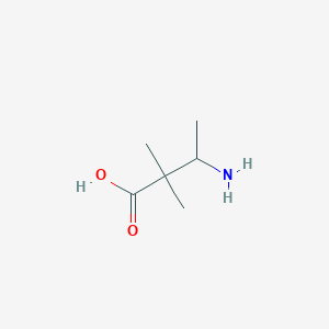 3-Amino-2,2-dimethylbutanoic acid