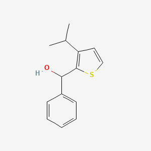 (3-Isopropylthiophen-2-yl)(phenyl)methanol