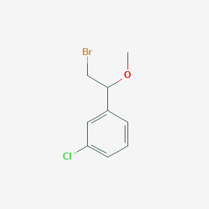 1-(2-Bromo-1-methoxyethyl)-3-chlorobenzene