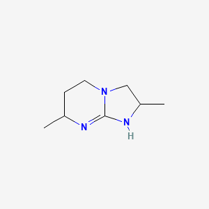 2,7-Dimethyl-2H,3H,5H,6H,7H,8H-imidazo[1,2-a]pyrimidine