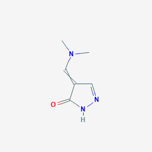 4-[(dimethylamino)methylene]-2,4-dihydro-3H-pyrazol-3-one