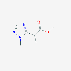 Methyl 2-(1-methyl-1H-1,2,4-triazol-5-yl)propanoate