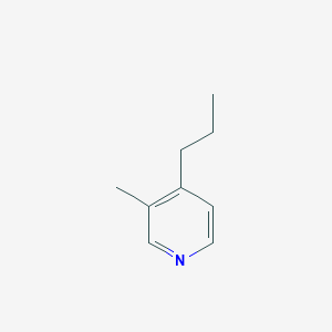 molecular formula C9H13N B1308099 3-Methyl-4-propyl-pyridine CAS No. 3478-72-6