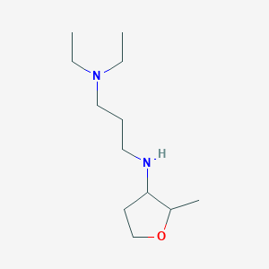 molecular formula C12H26N2O B13081041 Diethyl({3-[(2-methyloxolan-3-yl)amino]propyl})amine 