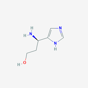 (3R)-3-Amino-3-(1H-imidazol-4-yl)propan-1-ol