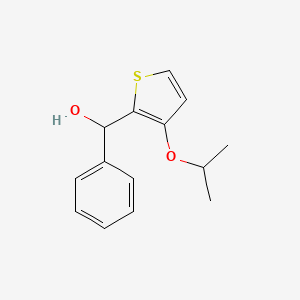 (3-Isopropoxythiophen-2-yl)(phenyl)methanol