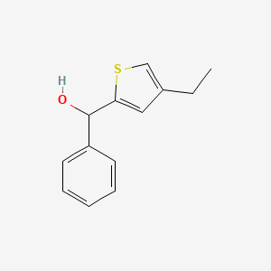 (4-Ethylthiophen-2-yl)(phenyl)methanol