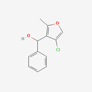 (4-Chloro-2-methylfuran-3-yl)(phenyl)methanol