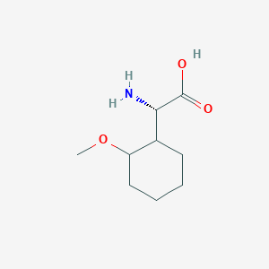 (2S)-2-Amino-2-(2-methoxycyclohexyl)acetic acid