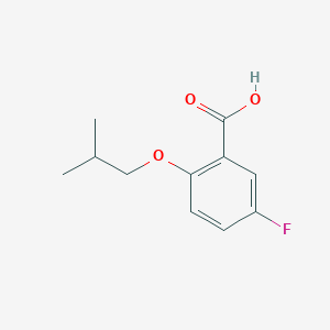 molecular formula C11H13FO3 B13081148 2-iso-Butoxy-5-fluorobenzoic acid 