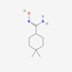 N'-hydroxy-4,4-dimethylcyclohexane-1-carboximidamide