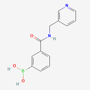 Boronic acid, b-[3-[[(3-pyridinylmethyl)amino]carbonyl]phenyl]-