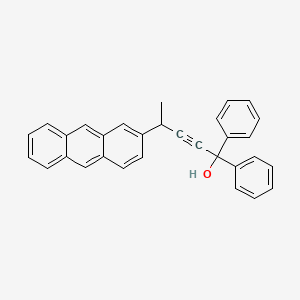 4-(Anthracen-2-yl)-1,1-diphenylpent-2-yn-1-ol