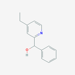 (4-Ethylpyridin-2-yl)(phenyl)methanol