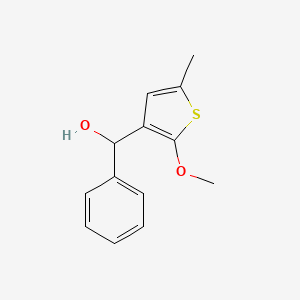 (2-Methoxy-5-methylthiophen-3-yl)(phenyl)methanol