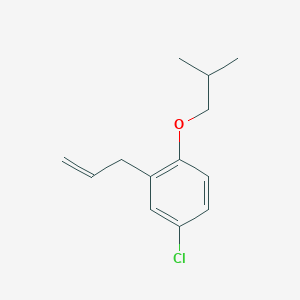 2-Allyl-4-chloro-1-isobutoxybenzene