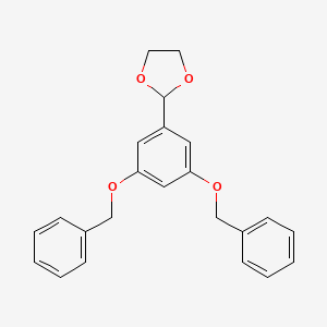 2-(3,5-Bis(benzyloxy)phenyl)-1,3-dioxolane