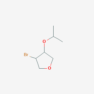 3-Bromo-4-(propan-2-yloxy)oxolane