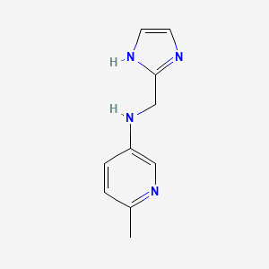 N-(1H-imidazol-2-ylmethyl)-6-methylpyridin-3-amine