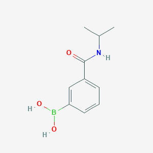 molecular formula C10H14BNO3 B1308157 3-(N-Isopropylaminocarbonyl)benzeneboronic acid CAS No. 397843-69-5