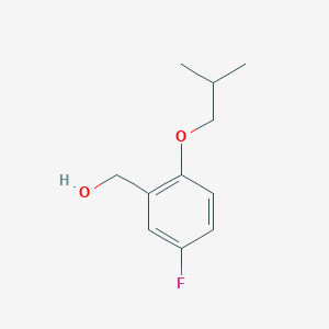 (5-Fluoro-2-isobutoxyphenyl)methanol