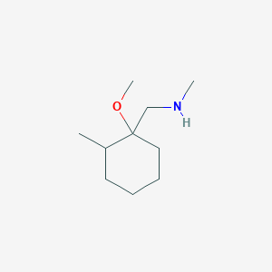 [(1-Methoxy-2-methylcyclohexyl)methyl](methyl)amine