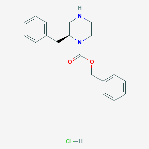 (S)-1-N-CBZ-2-BENZYL-PIPERAZINE-HCl