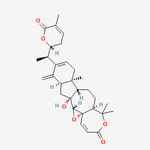 molecular formula C30H38O6 B13081709 Longipedlactone D 