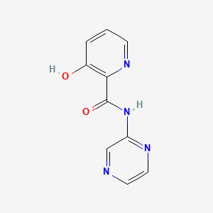 2-{Hydroxy[(pyrazin-2-yl)amino]methylidene}-2,3-dihydropyridin-3-one