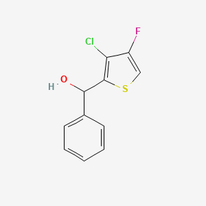 (3-Chloro-4-fluorothiophen-2-yl)(phenyl)methanol