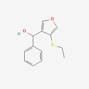 (4-(Ethylthio)furan-3-yl)(phenyl)methanol