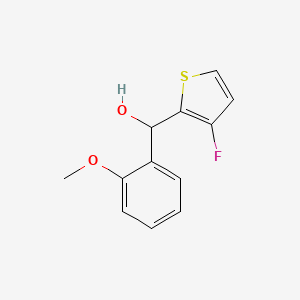 (3-Fluorothiophen-2-yl)(2-methoxyphenyl)methanol