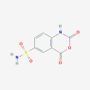 2,4-dioxo-2,4-dihydro-1H-3,1-benzoxazine-6-sulfonamide